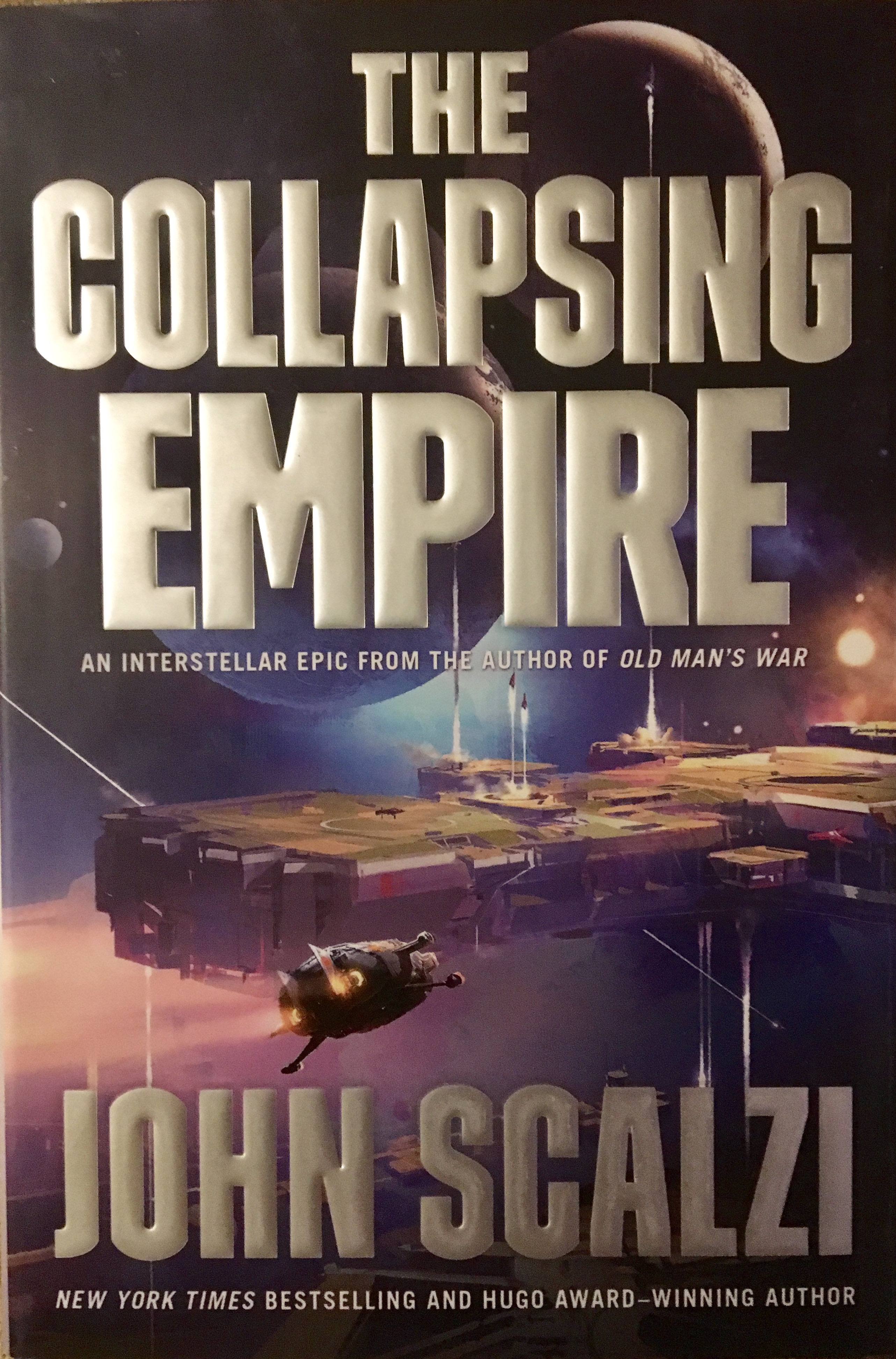 The Collapsing Empire by John Scalzi, Paperback